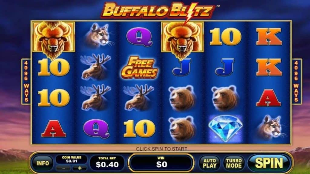 Ingyenes játék Buffalo Blitz