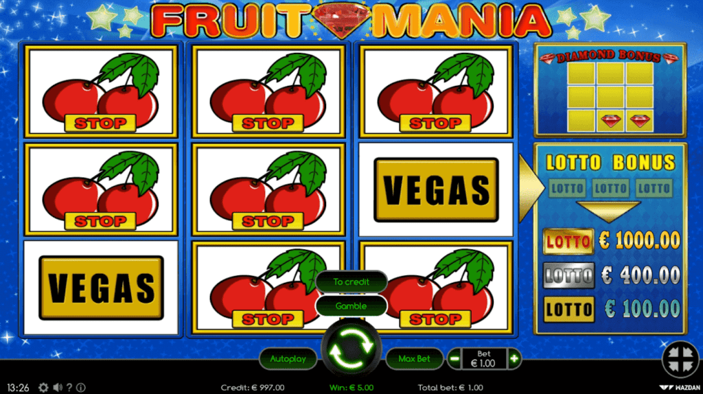 Ingyenes játék Fruit Mania