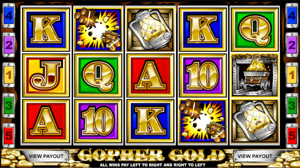 Ingyenes játék Gopher Gold
