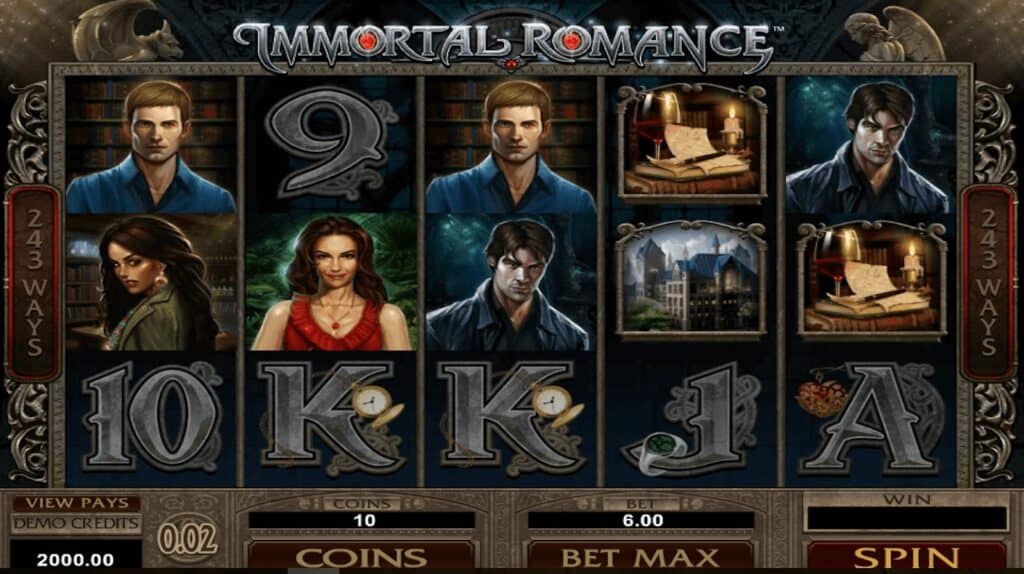 Ingyenes játék Immortal Romance