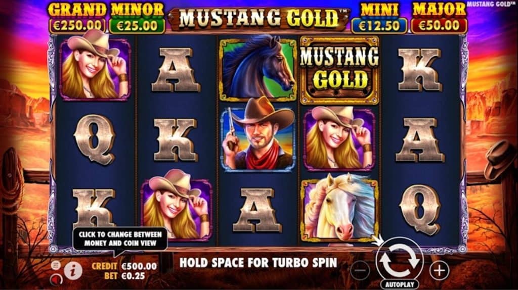 Ingyenes játék Mustang Gold