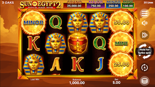 Ingyenes játék Sun of Egypt 2