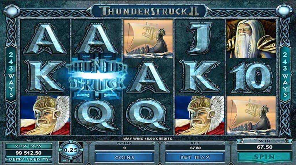 Ingyenes játék Thunderstruck 2