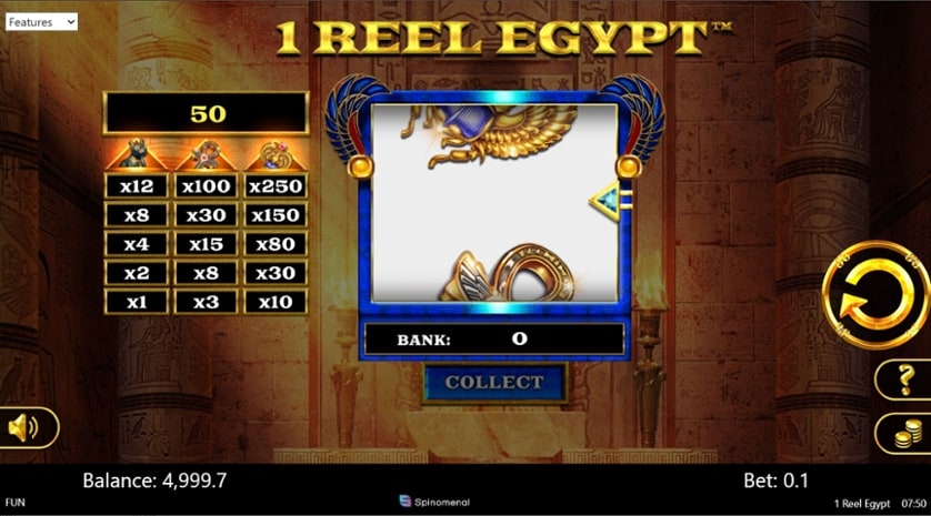 Ingyenes játék 1 Reel Egypt