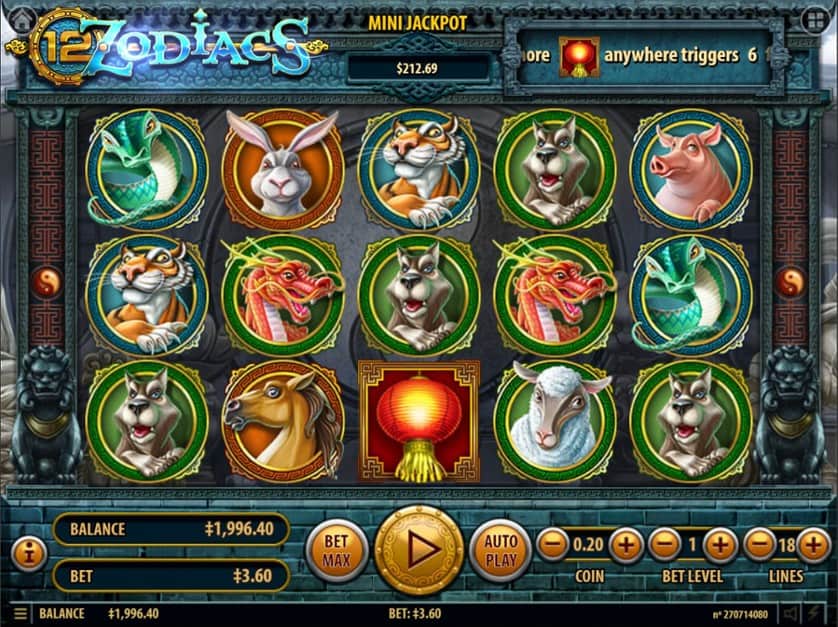 Ingyenes játék 12 Zodiacs