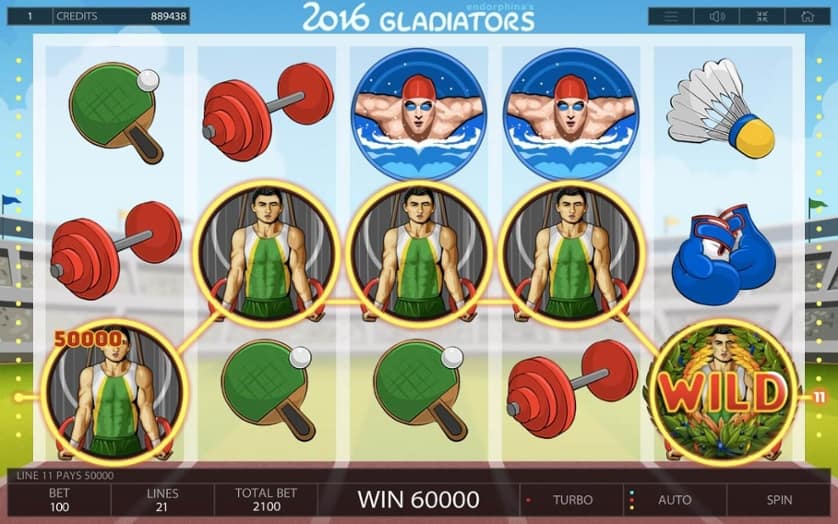 Ingyenes játék 2016 Gladiators