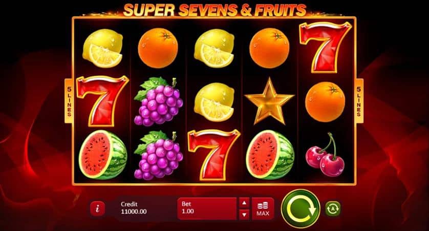 Ingyenes játék 5 Super Sevens & Fruits