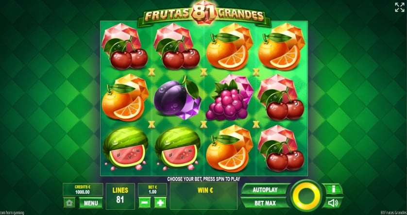 Ingyenes játék 81 Frutas Grandes