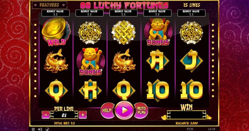 Ingyenes játék 88 Lucky Fortunes