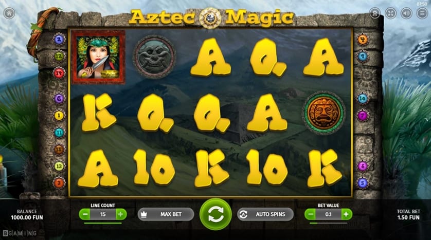 Ingyenes játék Aztec Magic
