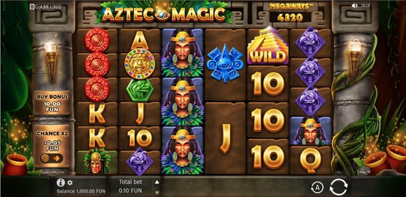 Ingyenes játék Aztec Magic Megaways
