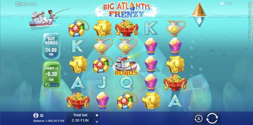 Ingyenes játék Big Atlantis Frenzy