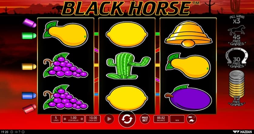 Ingyenes játék Black Horse