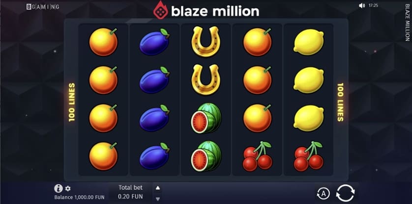 Ingyenes játék Blaze Million