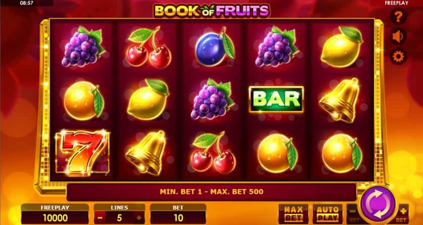 Ingyenes játék Book of Fruits