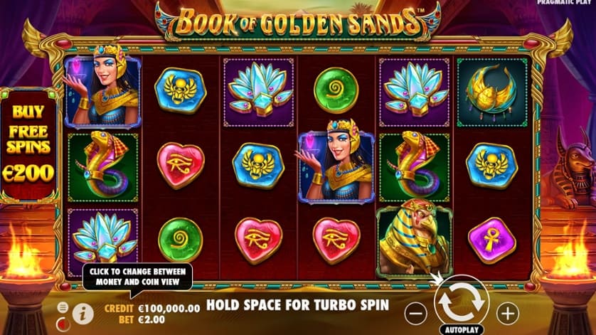 Ingyenes játék Book of Golden Sands