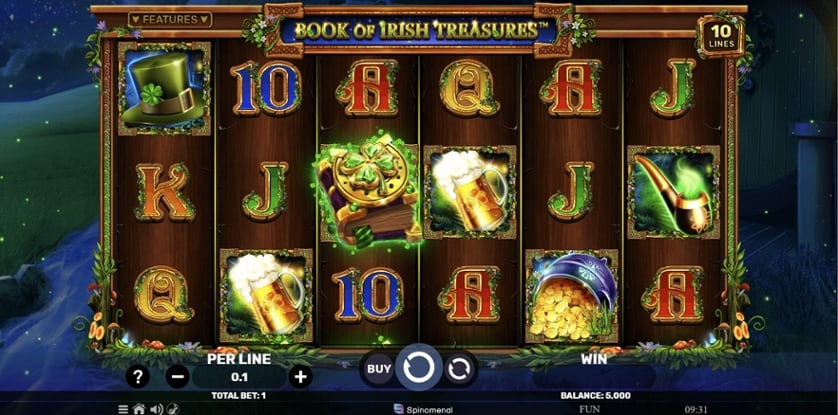 Ingyenes játék Book of Irish Treasures
