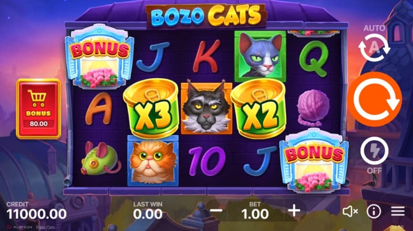 Ingyenes játék Bozo Cats