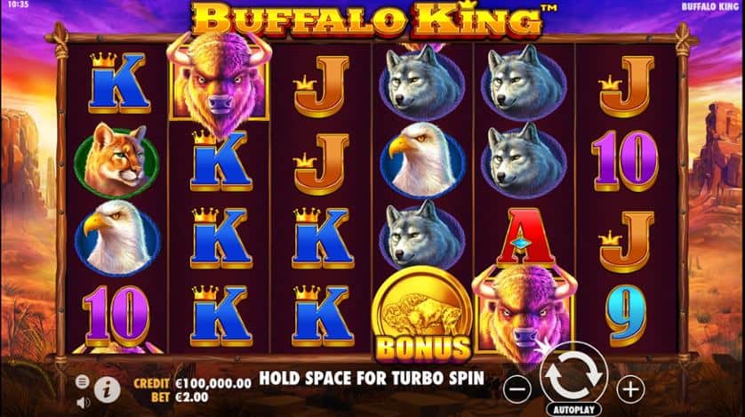 Ingyenes játék Buffalo King