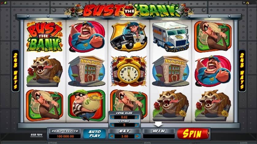 Ingyenes játék Bust The Bank