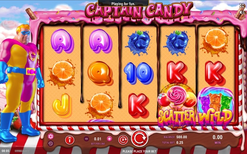 Ingyenes játék Captain Candy