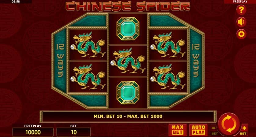 Ingyenes játék Chinese Spider