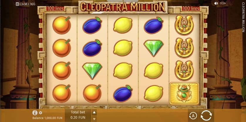 Ingyenes játék Cleopatra Million
