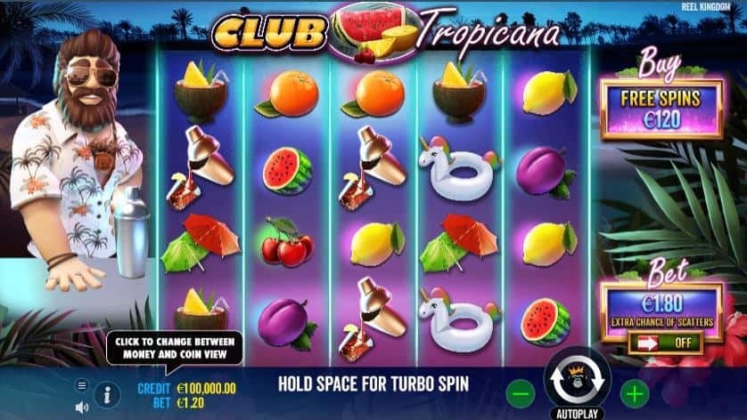 Ingyenes játék Club Tropicana