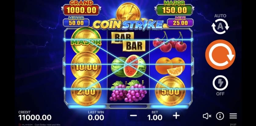 Ingyenes játék Coin Strike: Hold and Win