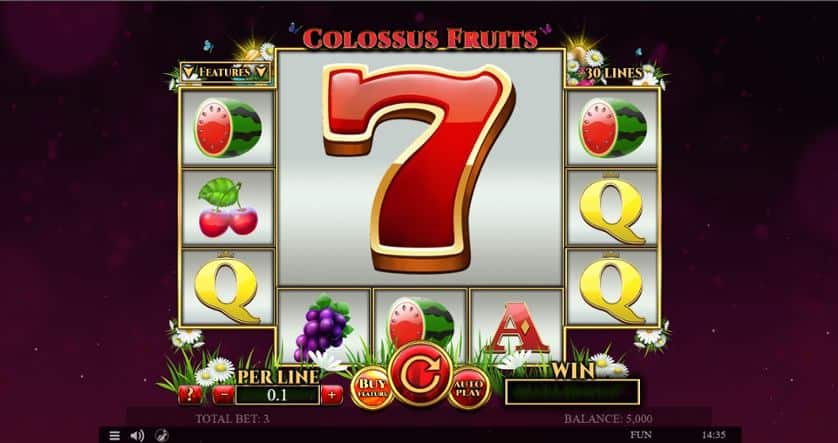 Ingyenes játék Colossus Fruits Easter Edition