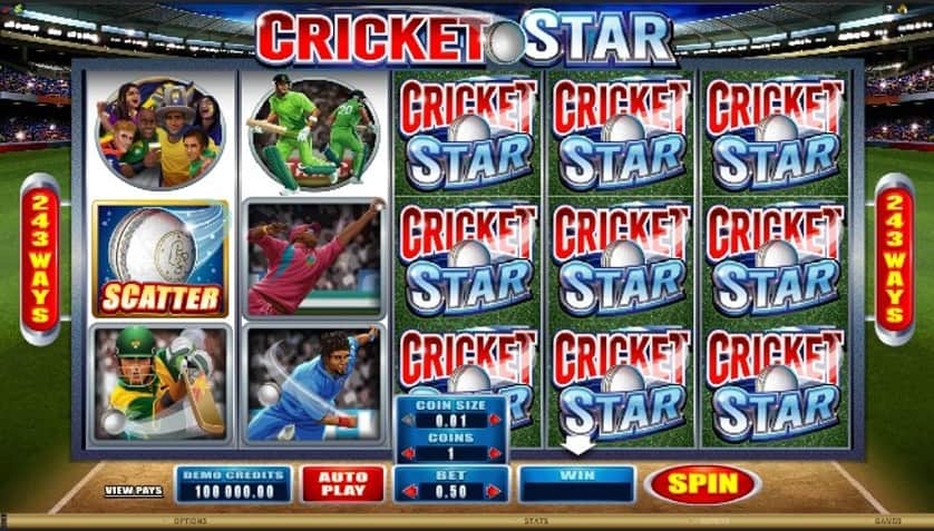 Ingyenes játék Cricket Star