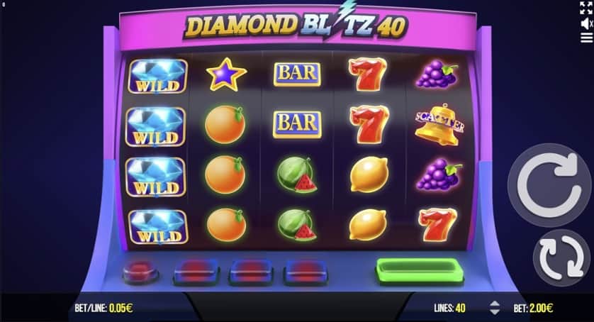 Ingyenes játék Diamond Blitz 40