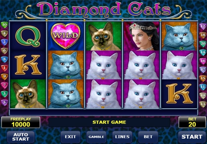 Ingyenes játék Diamond Cats