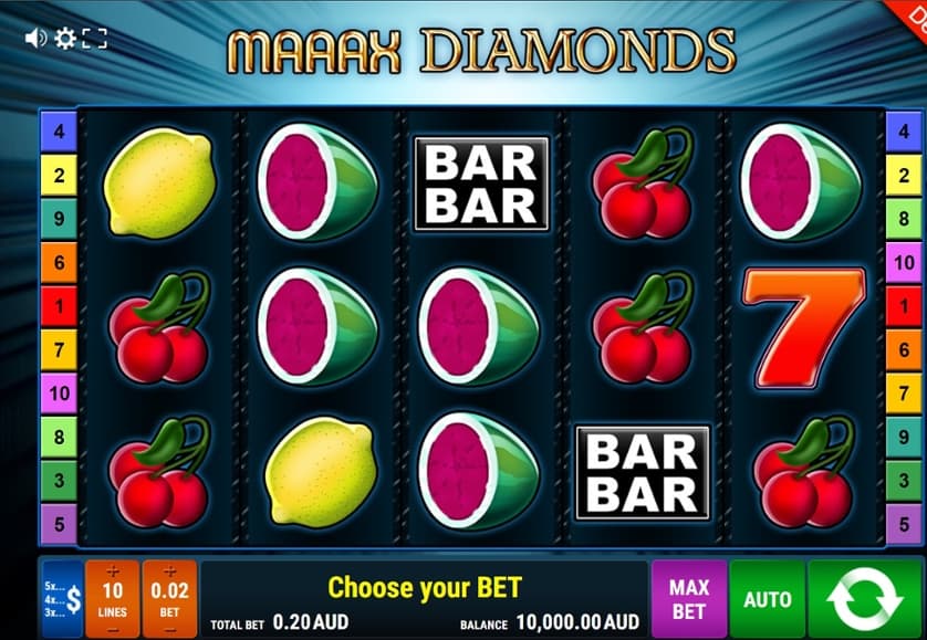 Ingyenes játék Maaax Diamonds