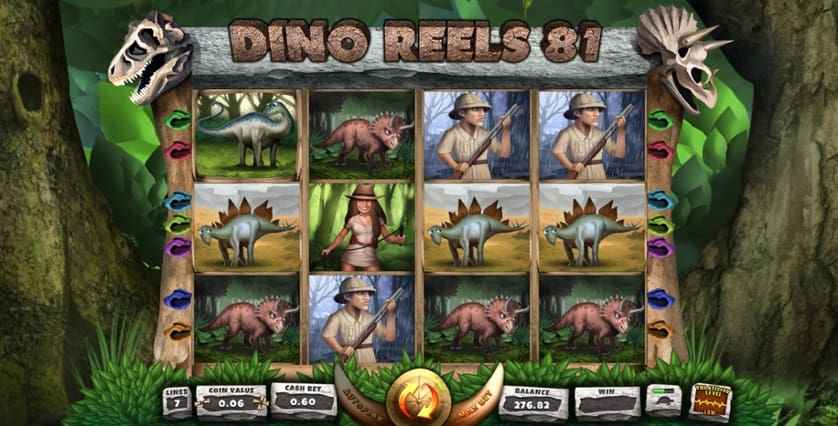 Ingyenes játék Dino Reels 81
