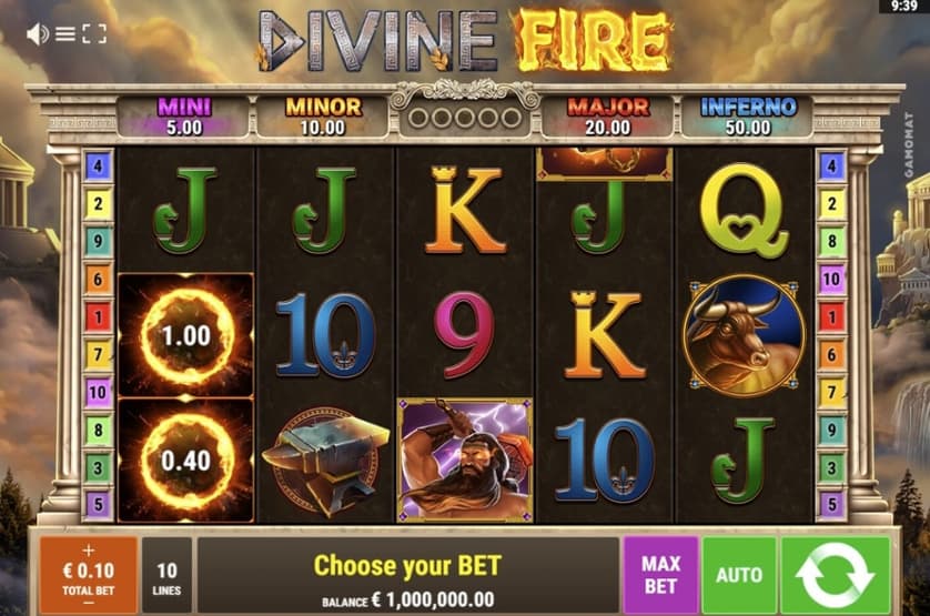 Ingyenes játék Divine Fire