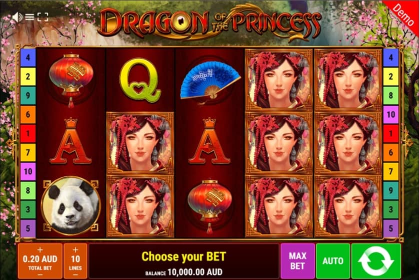 Ingyenes játék Dragon of the Princess