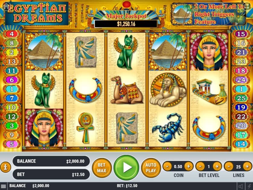 Ingyenes játék Egyptian Dreams