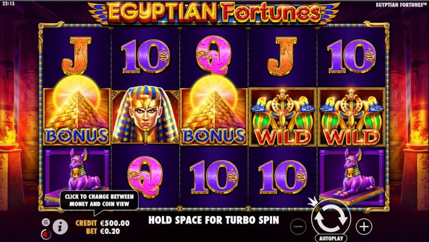 Ingyenes játék Egyptian Fortunes