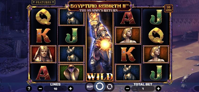 Ingyenes játék Egyptian Rebirth 2: The Mummy’s Return