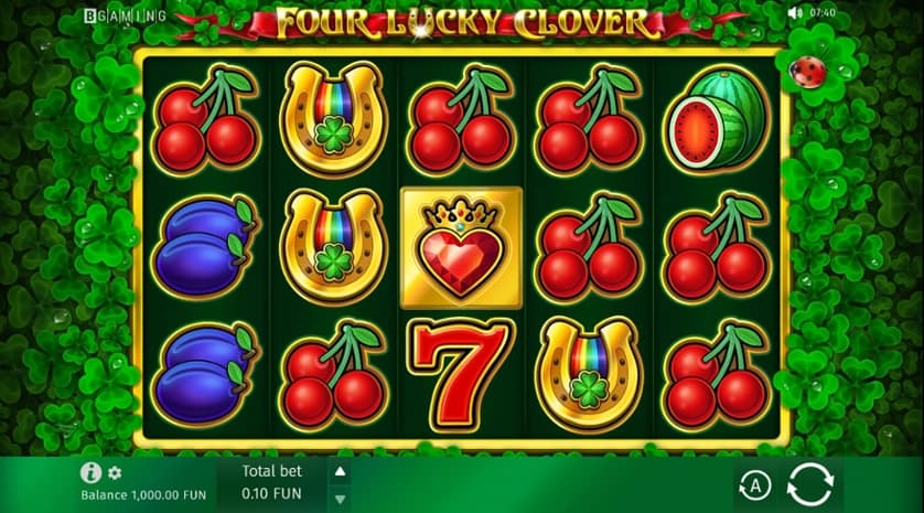 Ingyenes játék Four Lucky Clover