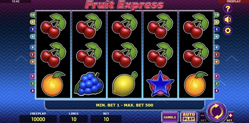 Ingyenes játék Fruit Express