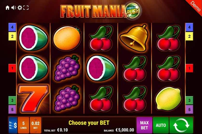 Ingyenes játék Fruit Mania – Double Rush