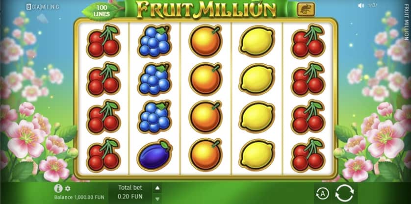 Ingyenes játék Fruit Million