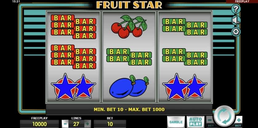 Ingyenes játék Fruit Star