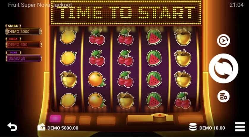 Ingyenes játék Fruit Super Nova Jackpot