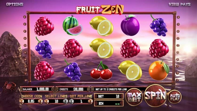 Ingyenes játék Fruit Zen