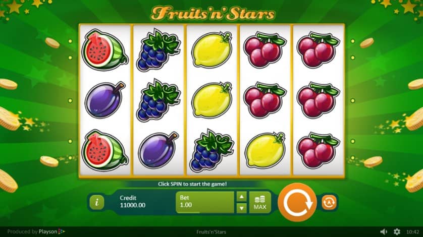 Ingyenes játék Fruits and Stars