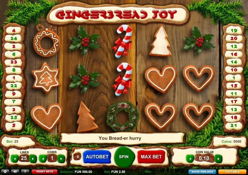 Ingyenes játék Gingerbread Joy