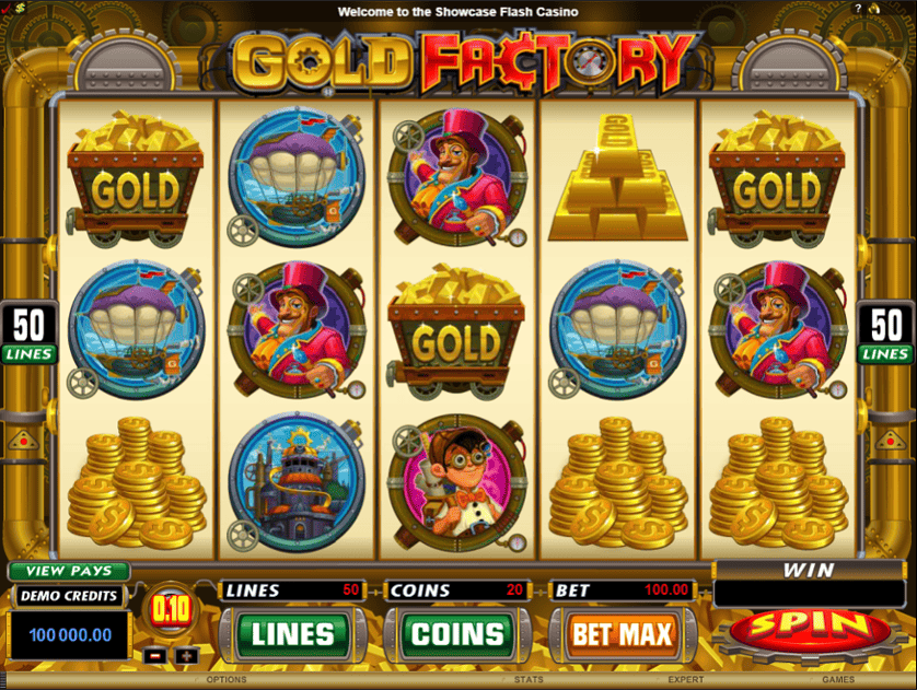 Ingyenes játék Gold Factory